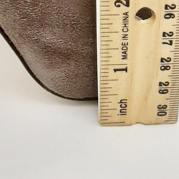 All Saints Taupe Suede Stiletto Platform Pumps SZ 39.5 - Picture 7 of 12